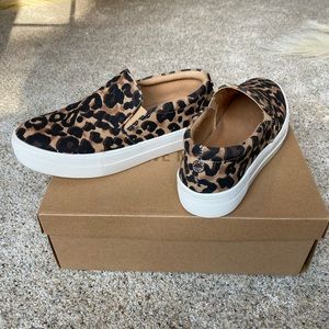 Steve Madden Gills Leopard Platform Sneakers